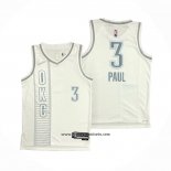 Camiseta Oklahoma City Thunder Chris Paul #3 Ciudad 2021-22 Blanco