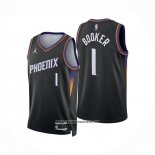 Camiseta Phoenix Suns Devin Booker NO 1 Statement 2025-26 Negro