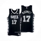 Camiseta San Antonio Spurs Doug Mcdermott #17 Statement 2022-23 Negro