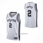 Camiseta San Antonio Spurs Dylan Harper NO 2 Association 2025-26 Blanco