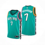 Camiseta San Antonio Spurs Josh Richardson #7 Ciudad 2022-23 Verde