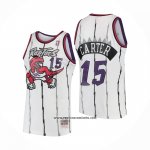 Camiseta Toronto Raptors Vince Carter #15 Mitchell & Ness 1998-99 Blanco