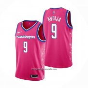 Camiseta Washington Wizards Deni Avdija #9 Ciudad 2022-23 Rosa