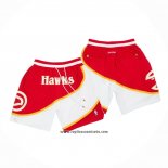 Pantalone Atlanta Hawks 1986-87 Rojo