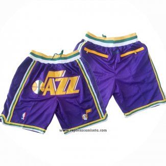 Pantalone Utah Jazz Just Don Violeta