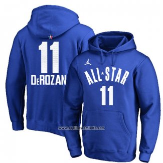 Sudaderas con Capucha All Star 2023 Demar Derozan Azul