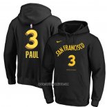 Sudaderas con Capucha Golden State Warriors Chris Paul Ciudad 2023-24 Negro