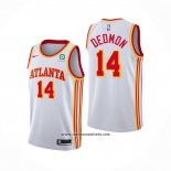 Camiseta Atlanta Hawks Dewayne Dedmon #14 Association 2020-21 Blanco