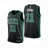 Camiseta Boston Celtics Kyrie Irving #11 Statement 2017-18 Negro