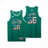 Camiseta Boston Celtics Marcus Smart #36 75th Bandera Edition Verde