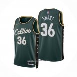 Camiseta Boston Celtics Marcus Smart #36 Ciudad 2022-23 Verde