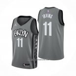 Camiseta Brooklyn Nets Kyrie Irving #11 Statement 2020 Gris