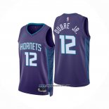 Camiseta Charlotte Hornets Kelly Oubre JR. #12 Statement 2022-23 Violeta
