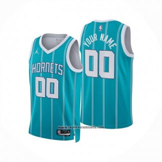 Camiseta Charlotte Hornets Personalizada Icon 2024-25 Verde