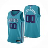 Camiseta Charlotte Hornets Personalizada Icon Verde