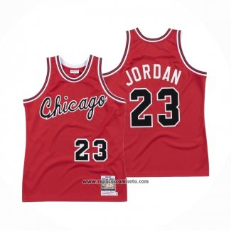 Camiseta Chicago Bulls Michael Jordan #23 Mitchell & Ness 1984-1985 Rojo