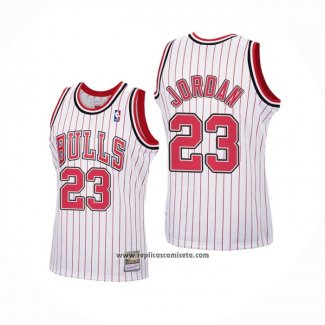 Camiseta Chicago Bulls Michael Jordan #23 Reload Hardwood Classics Blanco