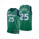 Camiseta Dallas Mavericks Washington JR NO 25 Classic 2025-26 Verde