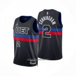 Camiseta Detroit Pistons Cade Cunningham NO 2 Statement 2024-25 Azul