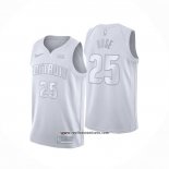 Camiseta Detroit Pistons Derrick Rose #25 MVP Blanco