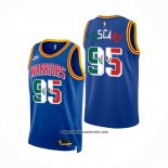 Camiseta Golden State Warriors Juan Toscano-Anderson #95 Classic Royal Special Mexico Edition Azul