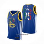 Camiseta Golden State Warriors Juan Toscano-Anderson #95 Icon Royal Special Mexico Edition Azul