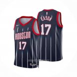 Camiseta Houston Rockets Tari Eason #17 Ciudad 2022-23 Negro