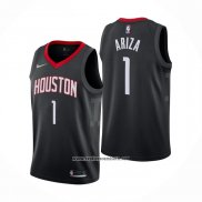 Camiseta Houston Rockets Trevor Ariza #1 Statement Negro