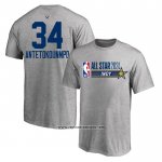 Camiseta Manga Corta All Star 2024 Giannis Antetokounmpo Gris