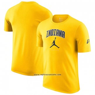 Camiseta Manga Corta Indiana Pacers Essential Ciudad Amarillo