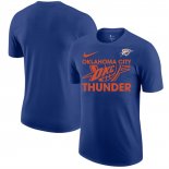 Camiseta Manga Corta Oklahoma City Thunder Azul