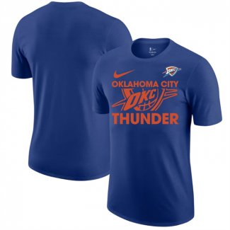 Camiseta Manga Corta Oklahoma City Thunder Azul