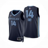 Camiseta Memphis Grizzlies Zach Edey NO 14 Icon 2025-26 Azul