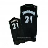 Camiseta Minnesota Timberwolves Kevin Garnett #21 Retro Negro