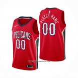 Camiseta New Orleans Pelicans Personalizada Statement Rojo