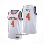 Camiseta New York Knicks Derrick Rose #4 Association Blanco