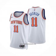 Camiseta New York Knicks Jalen Brunson #11 Association 2022-23 Blanco