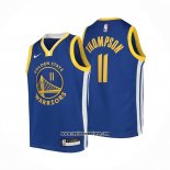 Camiseta Nino Golden State Warriors Klay Thompson #11 Icon Azul