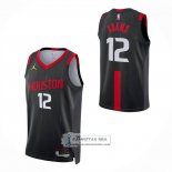 Camiseta Nino Houston Rockets Steven Adams NO 12 Statement 2026-27 Negro