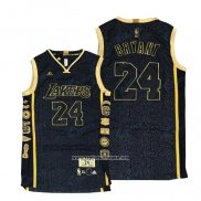 Camiseta Nino Los Angeles Lakers Kobe Bryant NO 24 Negro