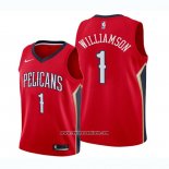 Camiseta Nino New Orleans Pelicans Zion Williamson #1 Statement 2019-20 Rojo