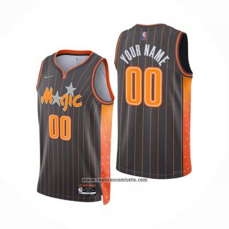 Camiseta Orlando Magic Personalizada Ciudad 2021-22 Marron