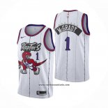 Camiseta Toronto Raptors Tracy Mcgrady #1 Classic Edition Blanco