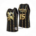 Camiseta Toronto Raptors Vince Carter #15 Mitchell & Ness 1998-99 Negro