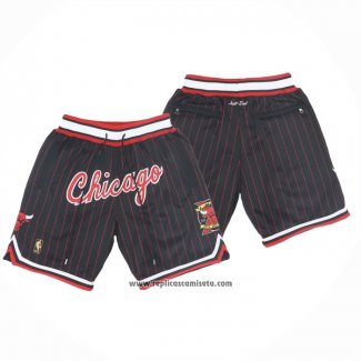 Pantalone Chicago Bulls Just Don Negro5