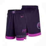 Pantalone Minnesota Timberwolves Ciudad 2025-26 Violeta
