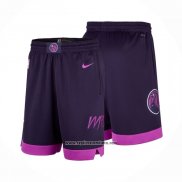 Pantalone Minnesota Timberwolves Ciudad 2025-26 Violeta