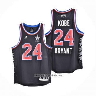 Camiseta All Star 2015 Kobe Bryant #24 Negro