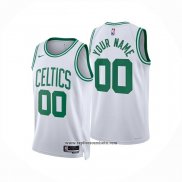 Camiseta Boston Celtics Personalizada Association 2025-26 Blanco