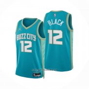 Camiseta Charlotte Hornets Leaky Black #12 Ciudad 2023-24 Verde